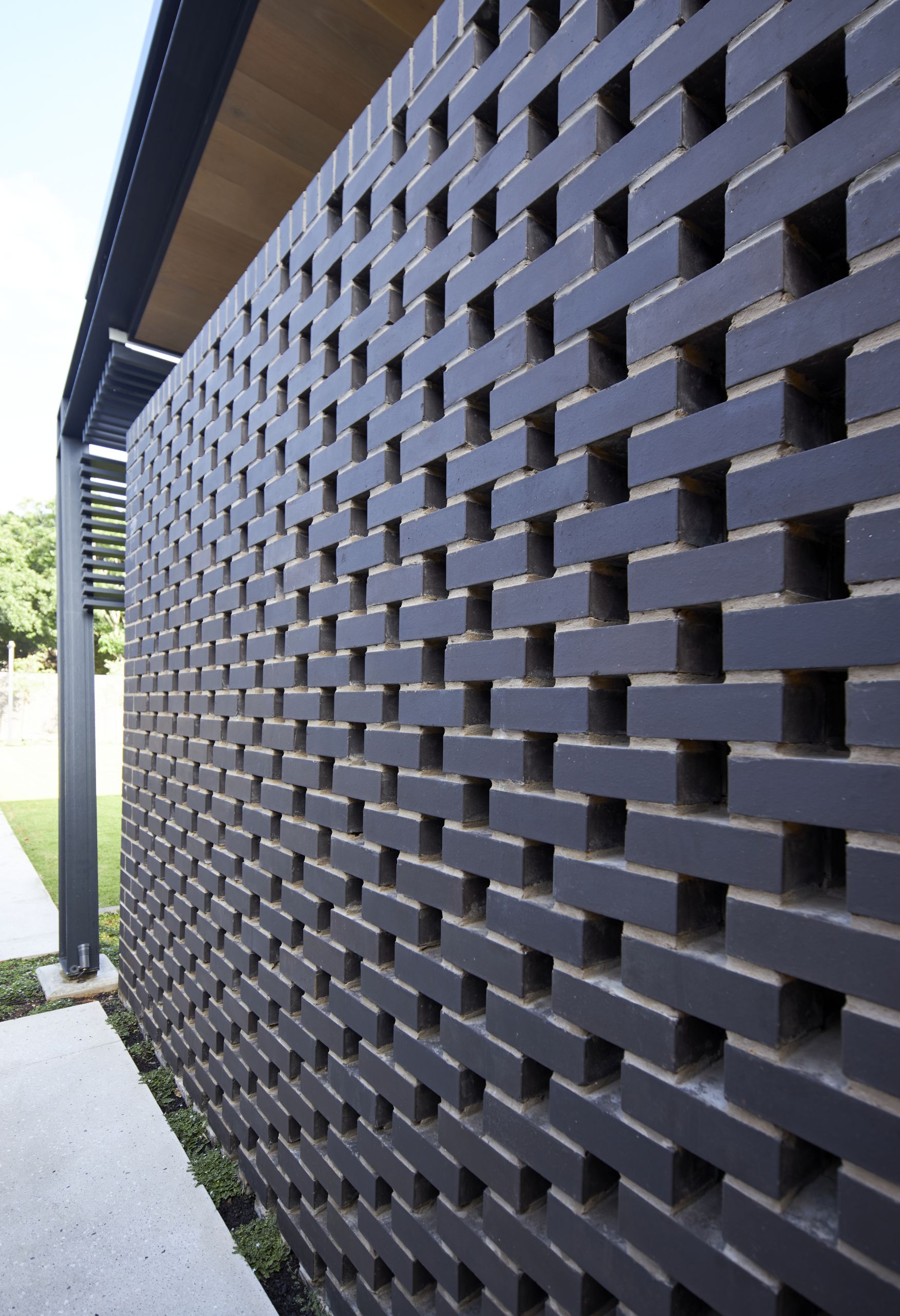 New Trend - Perforated face Brick Walls