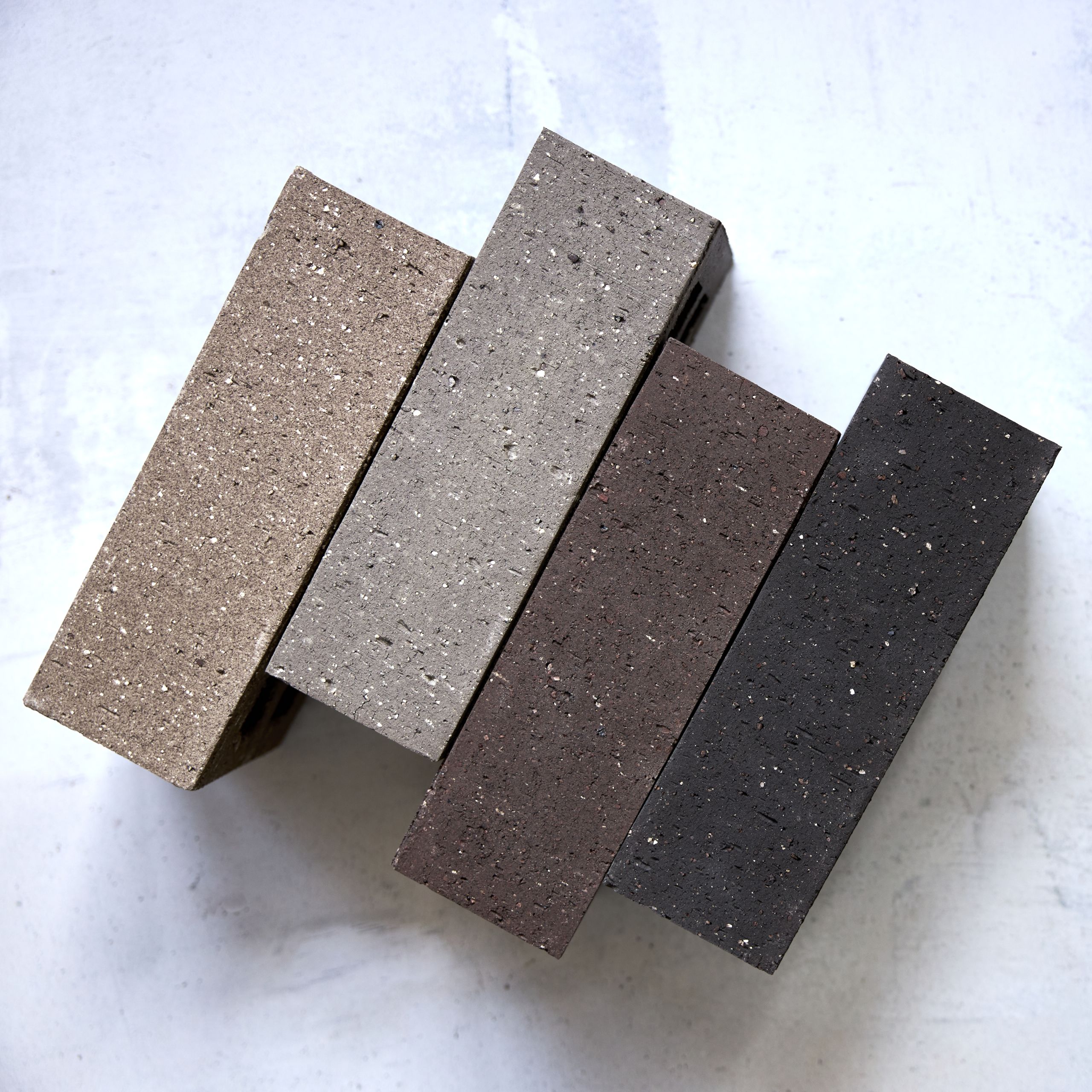 Four New Travertine Face Bricks