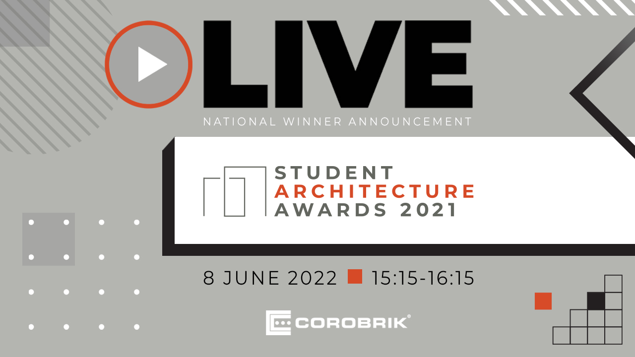 LIVE Corobrik Student Architecture Awards 2021
