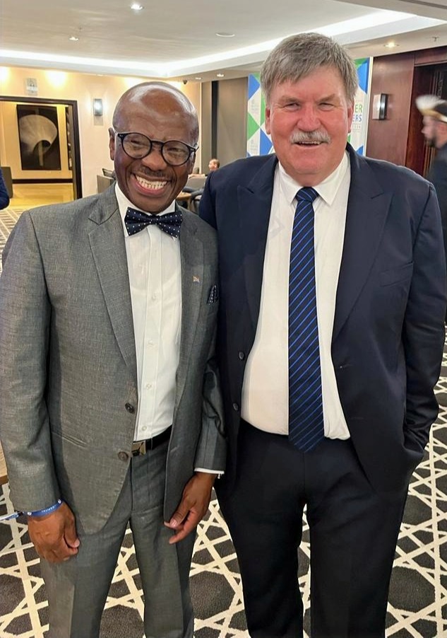 Musa Shangase & Corobrik CEO, Nick Booth