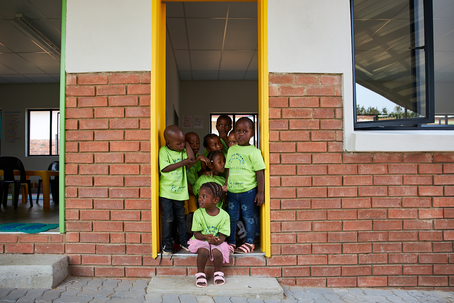 Corobrik donated face bricks for the Mama Rose Nursery School in conjunction with Hebron Mall