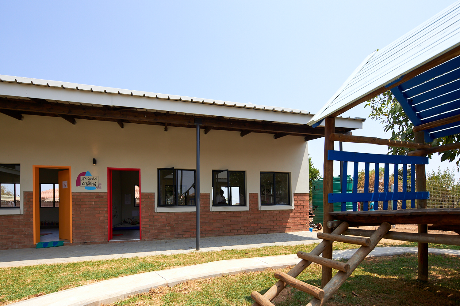 Corobrik donated face bricks for the Mama Rose Nursery School in conjunction with Hebron Mall