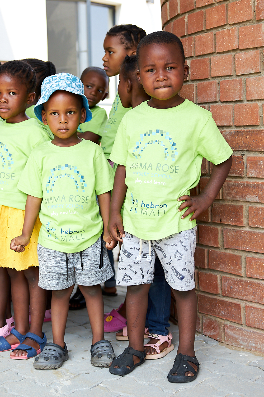 Corobrik donated face bricks for the Mama Rose Nursery School in conjunction with Hebron Mall
