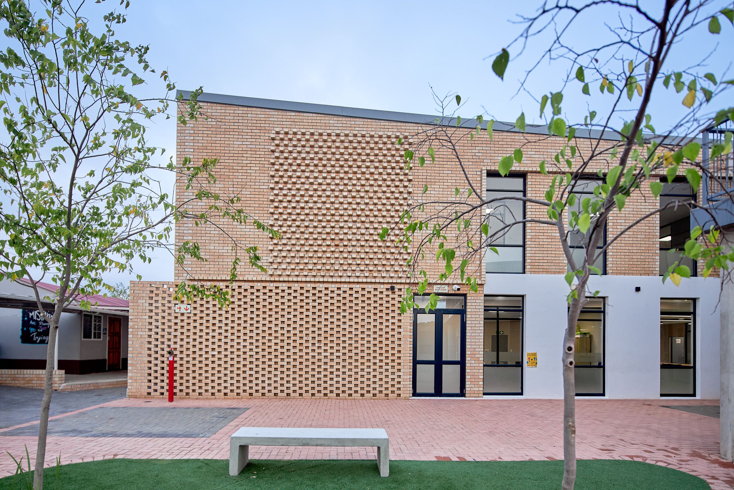 Creative use of Corobrik face brick for Curro Northriding