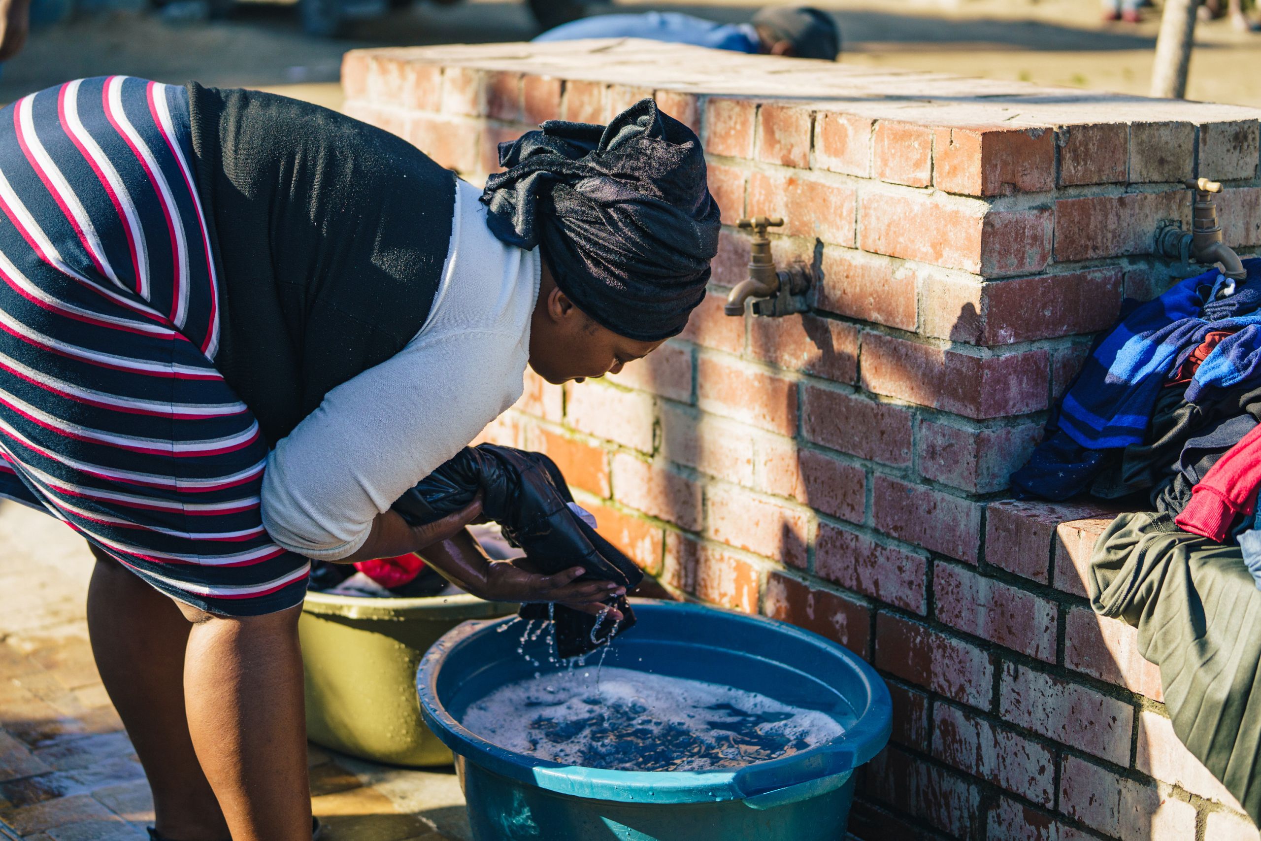 Corobrik donates pavers to the Europe Informal Settlement 