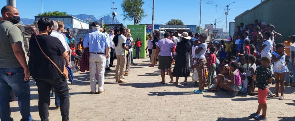 Corobrik donates pavers to the Europe Informal Settlement 