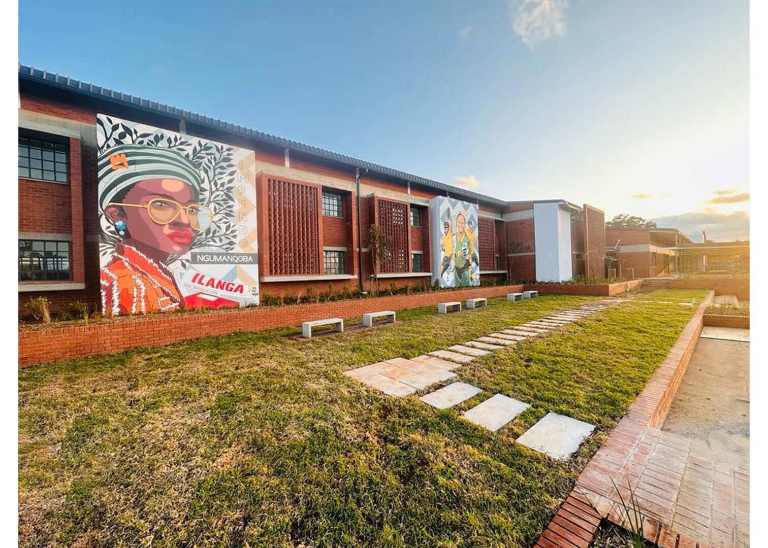 Face Brick & Paving JL Dube High School KZN