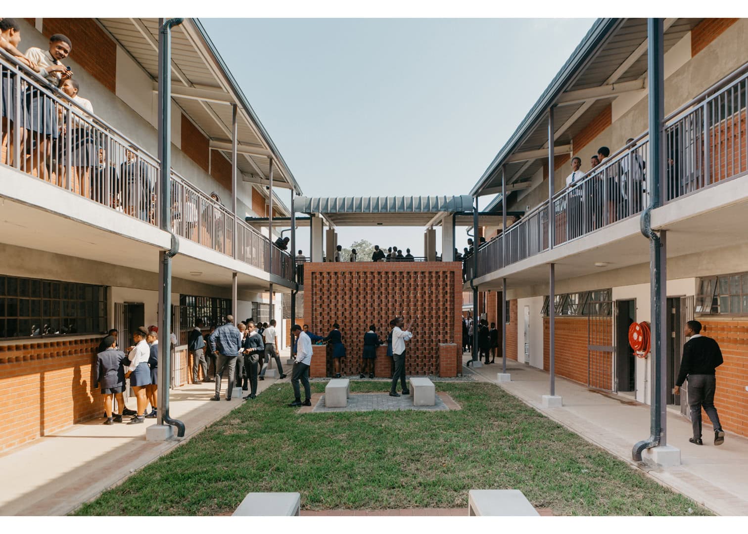 Face Brick & Paving JL Dube High School KZN