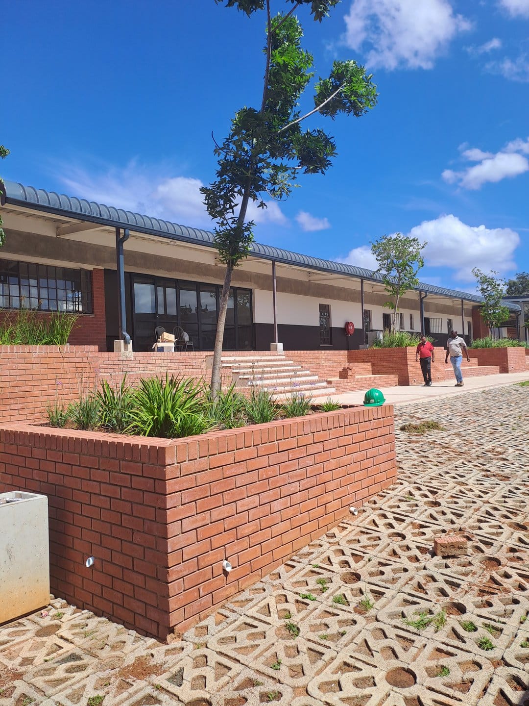Face Brick & Paving JL Dube High School KZN