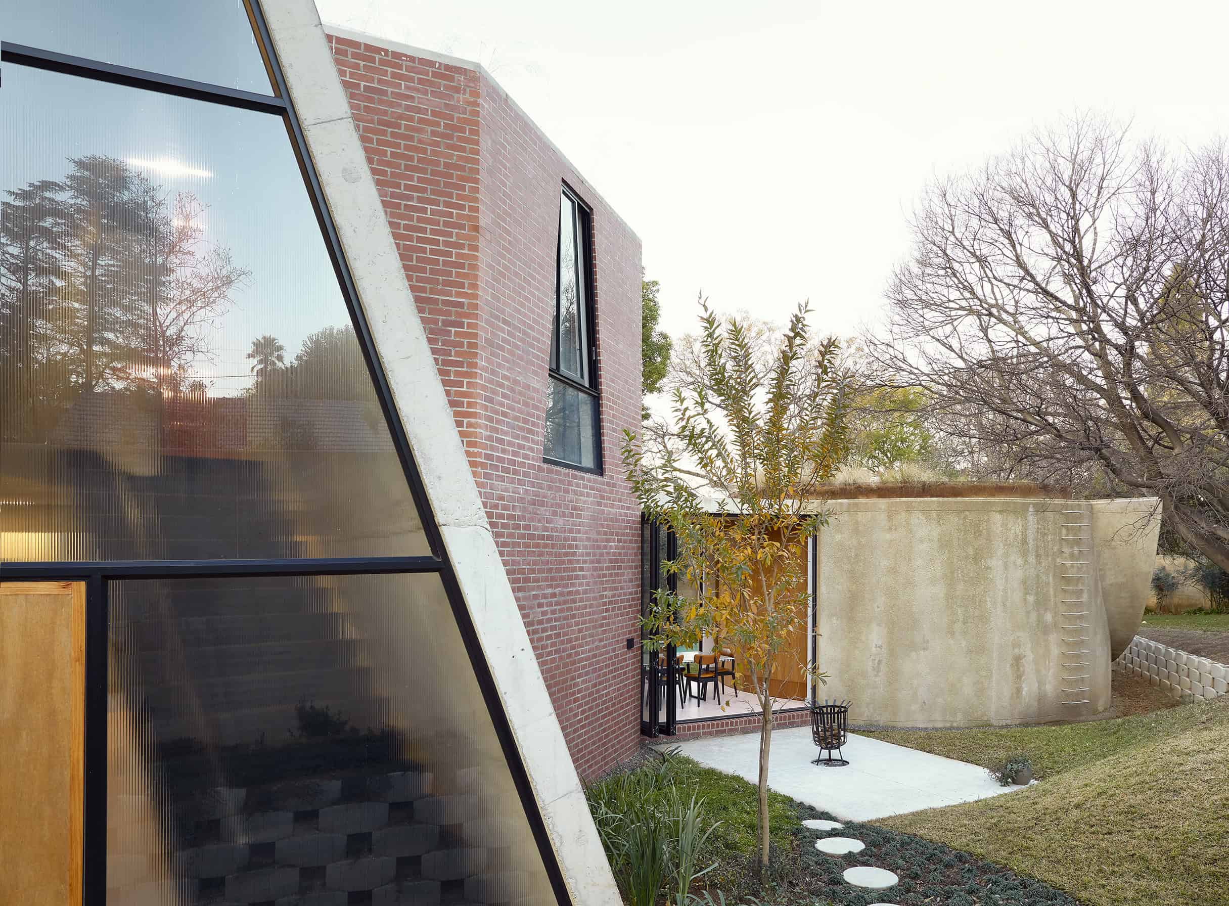 Primary Shapes house entrance