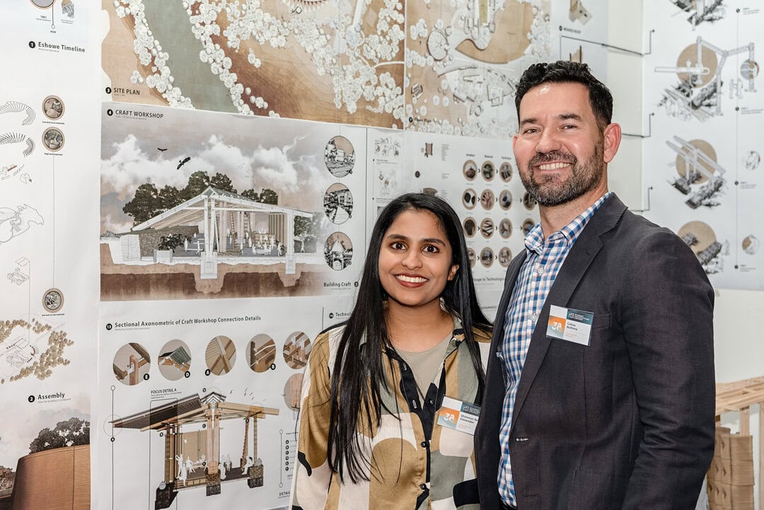 Commendation Award Winner Shannon Govender (University of Pretoria) & Cobus Bothma (UP Supervisor) 