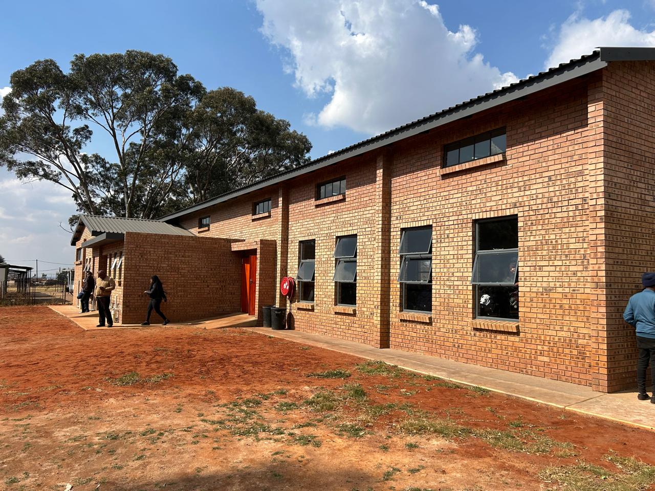 Corobrik Hands Over New School Hall to L.D. Moetanalo Secondary School